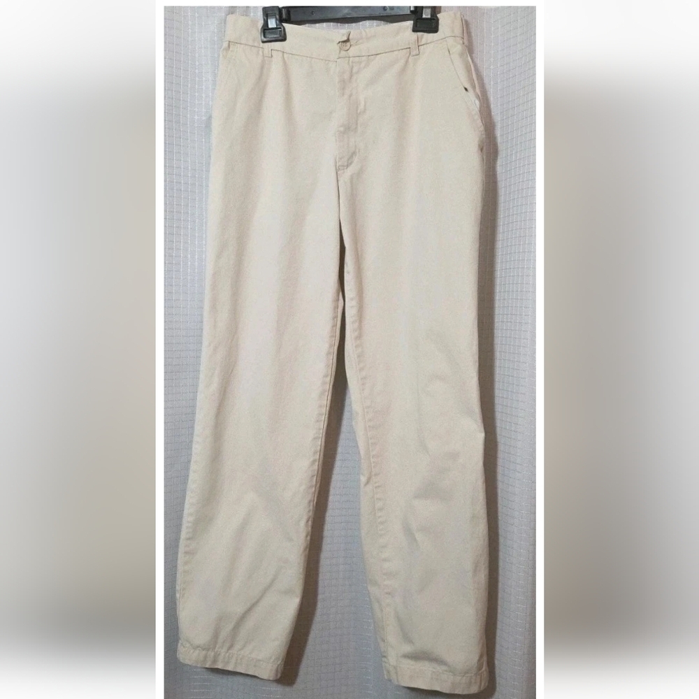 Steve and Barrys Khaki Pants Mens 32x32 Beige Straight 100% Cotton